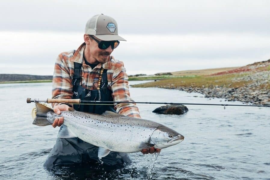 Rio Gallegos sea trout from Las Buitreras, Argentina