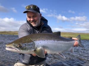 Salmon from Midfjardará, Iceland