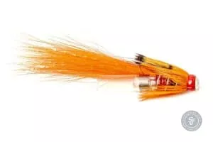 Ally's Shrimp Salmon fly in Tungsten tube