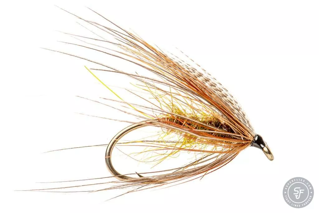 Lazy Caroline Steelhead Fly on Single hook