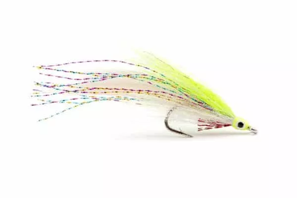 Chartreuse Lefty's Deceiver fly