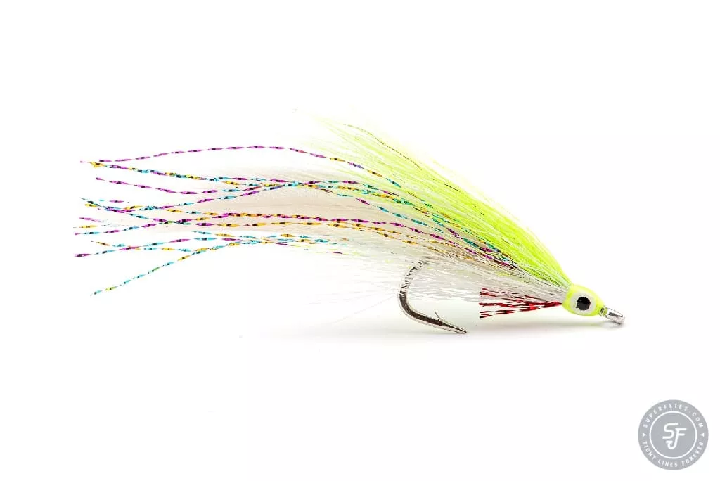 Chartreuse Lefty's Deceiver fly