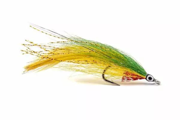 Green and Yellow Lefty's Deceiver fly