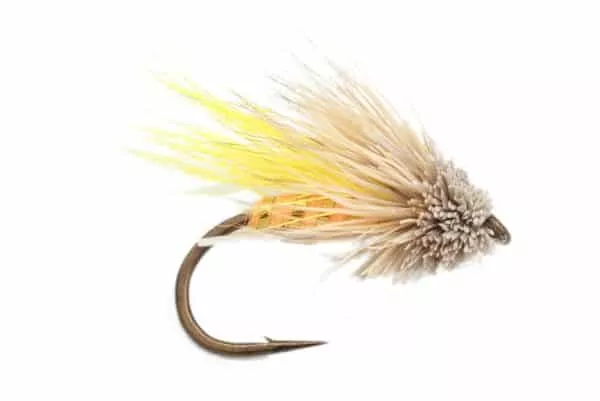 Orange Streaking Caddis Dryfly