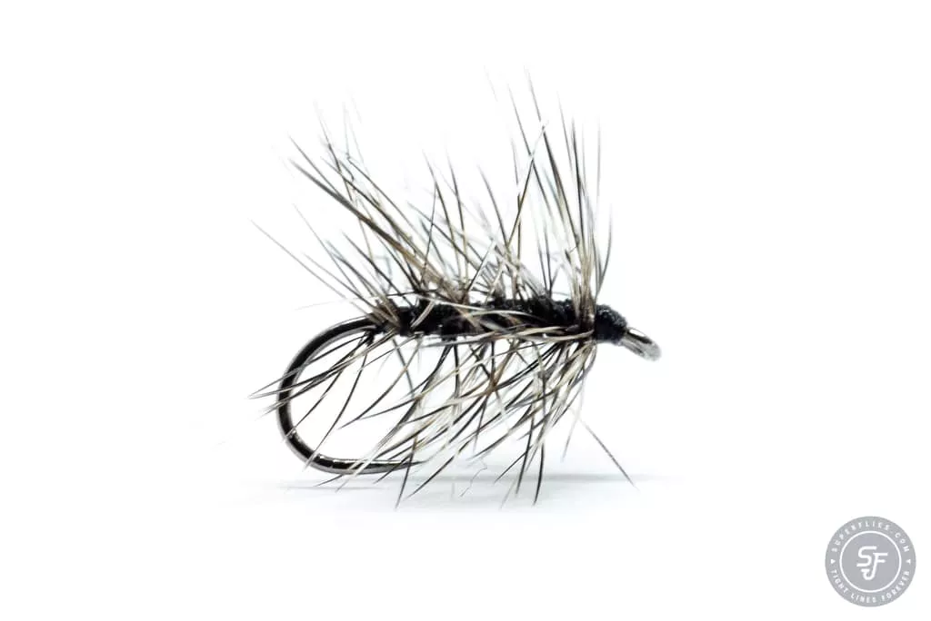 Black Palmer Dry fly