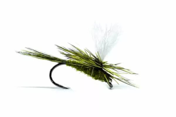 Parachute Dry fly in Green
