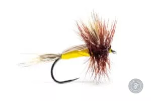 Yellow Humpy Dryfly