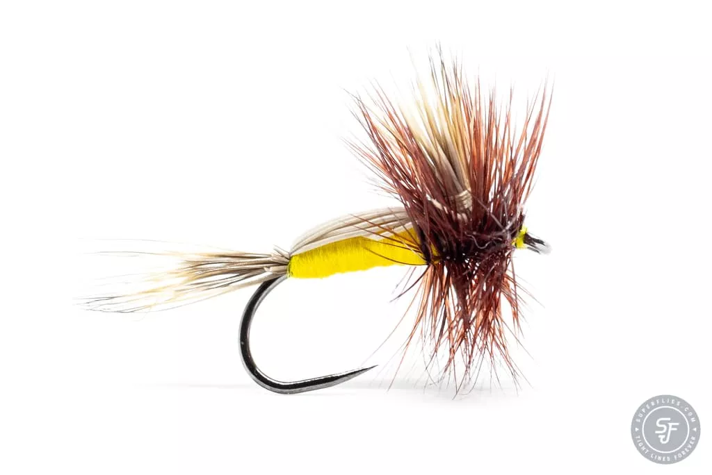 Yellow Humpy Dryfly