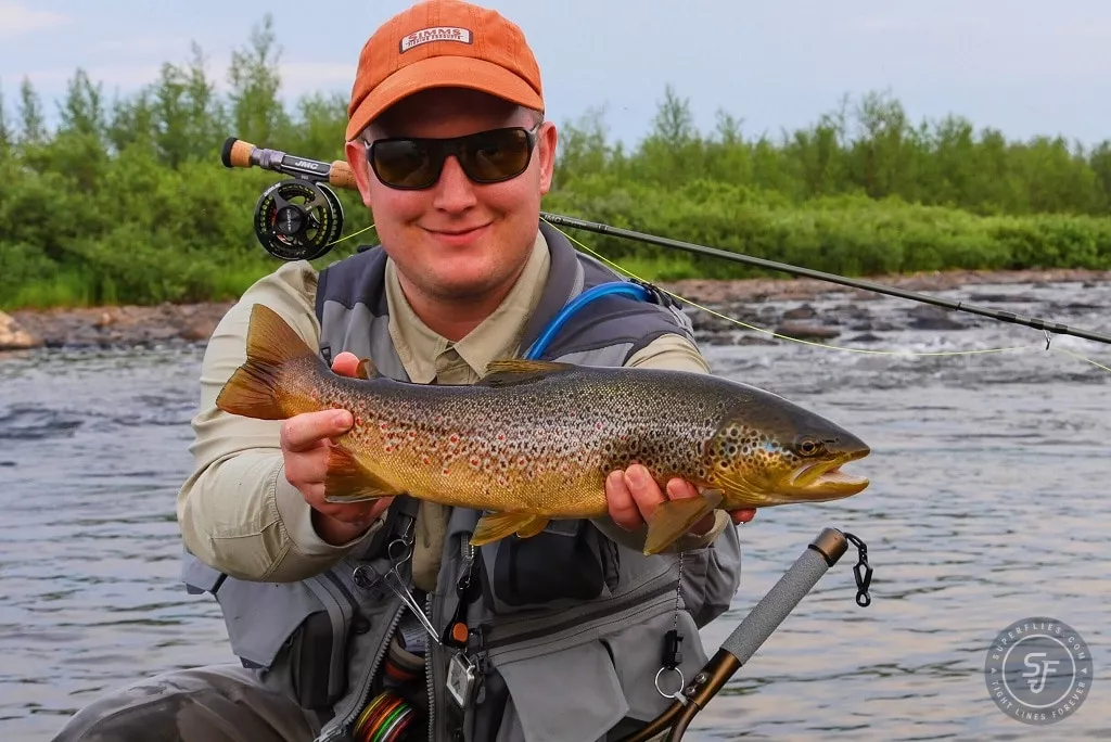 Lapland trout flies selection