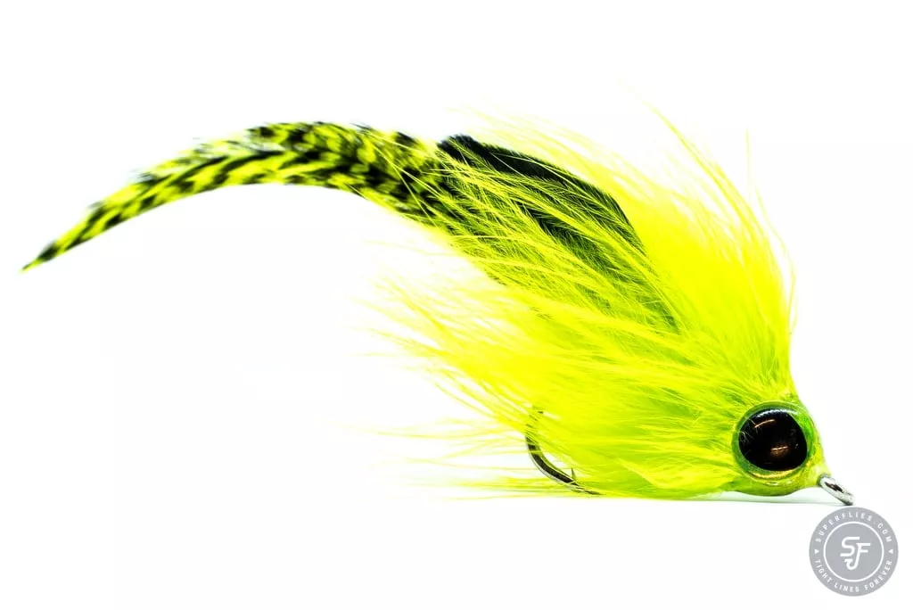 GT Big Chartreuse saltwater streamer fly