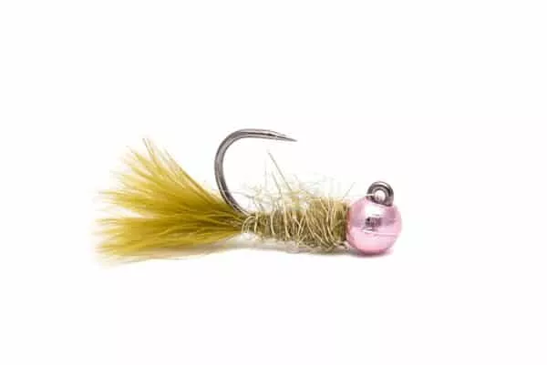 mini Leech fly in olive