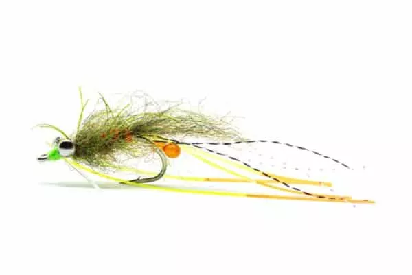 Ascension Bay Mantis Saltwater fly in Olive