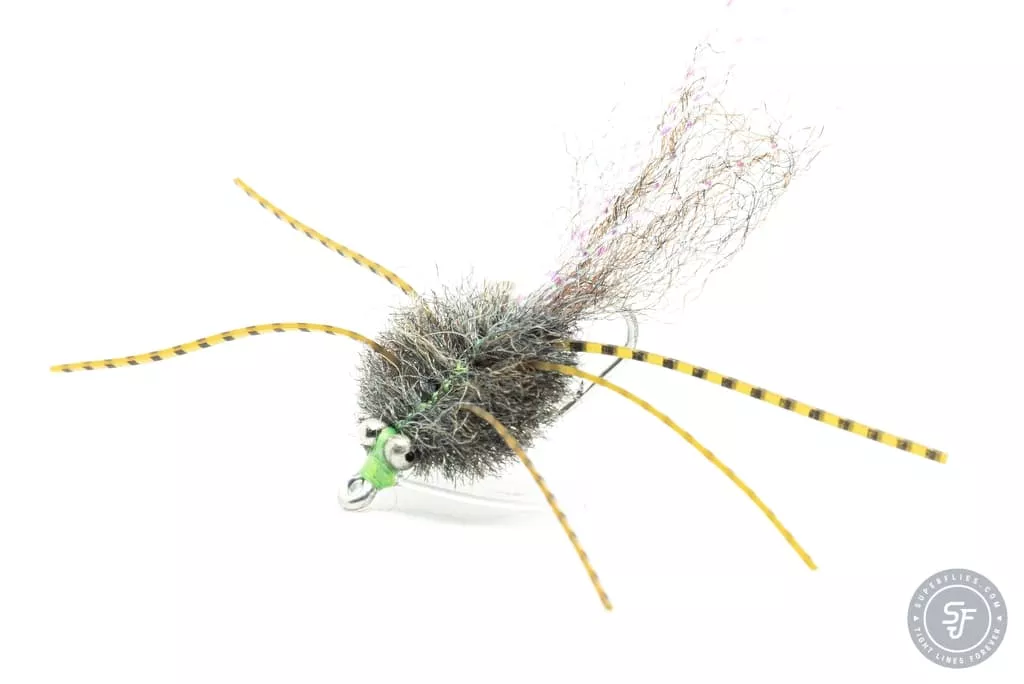 Micro Crab saltwater fly