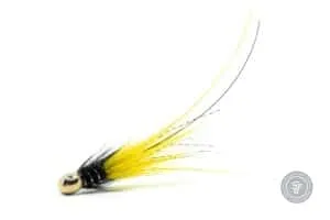 Kursk Salmon fly in Black and Yellow