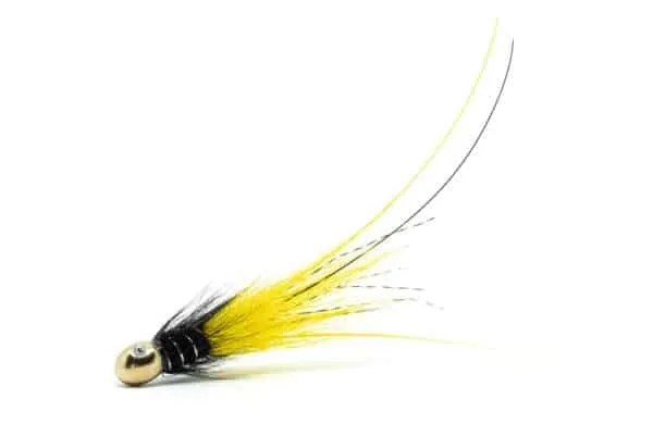 Kursk Salmon fly in Black and Yellow