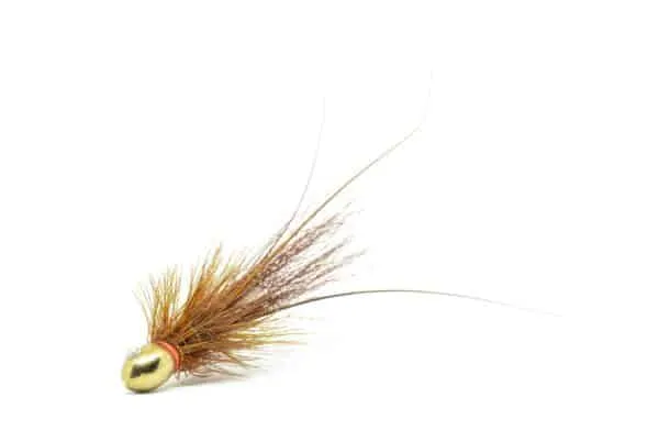 Kursk Salmon fly in brown color