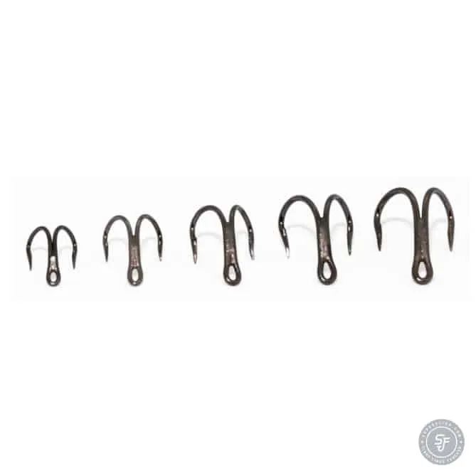Loop straight double tube hook