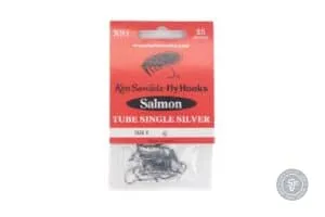 Ken Sawada XS1 Tube Single hook in silver color