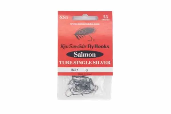 Ken Sawada XS1 Tube Single hook in silver color