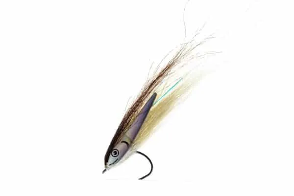 A Surf Candy fly specifically adapted for perch fly fishing