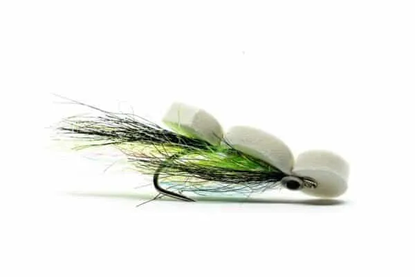 Chartreuse Surffilauta foam fly