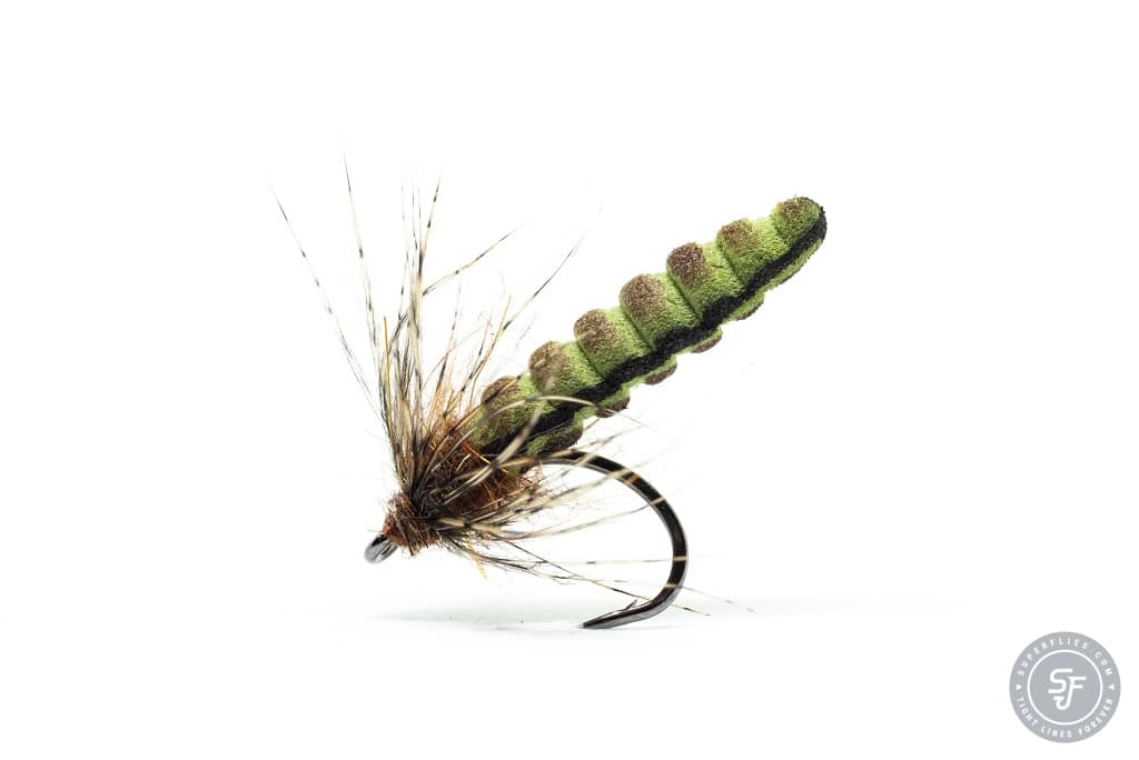 Waffle Foam Pupa - Dry fly | Superflies.com