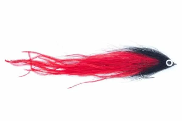 Pike Beast fly in red and black