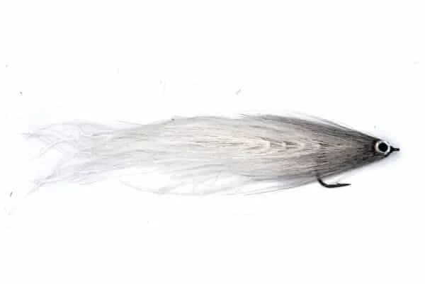 Beast fly for Pike in Grey and white