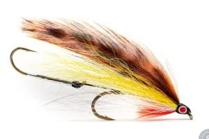 tandem hook fly in pink lady colors